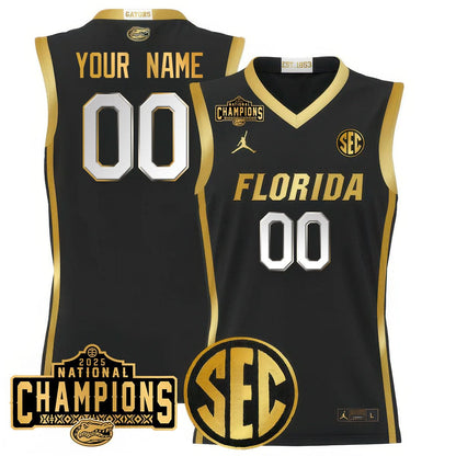 FG 2025 National Champions Basketball Custom Jersey - Stitched