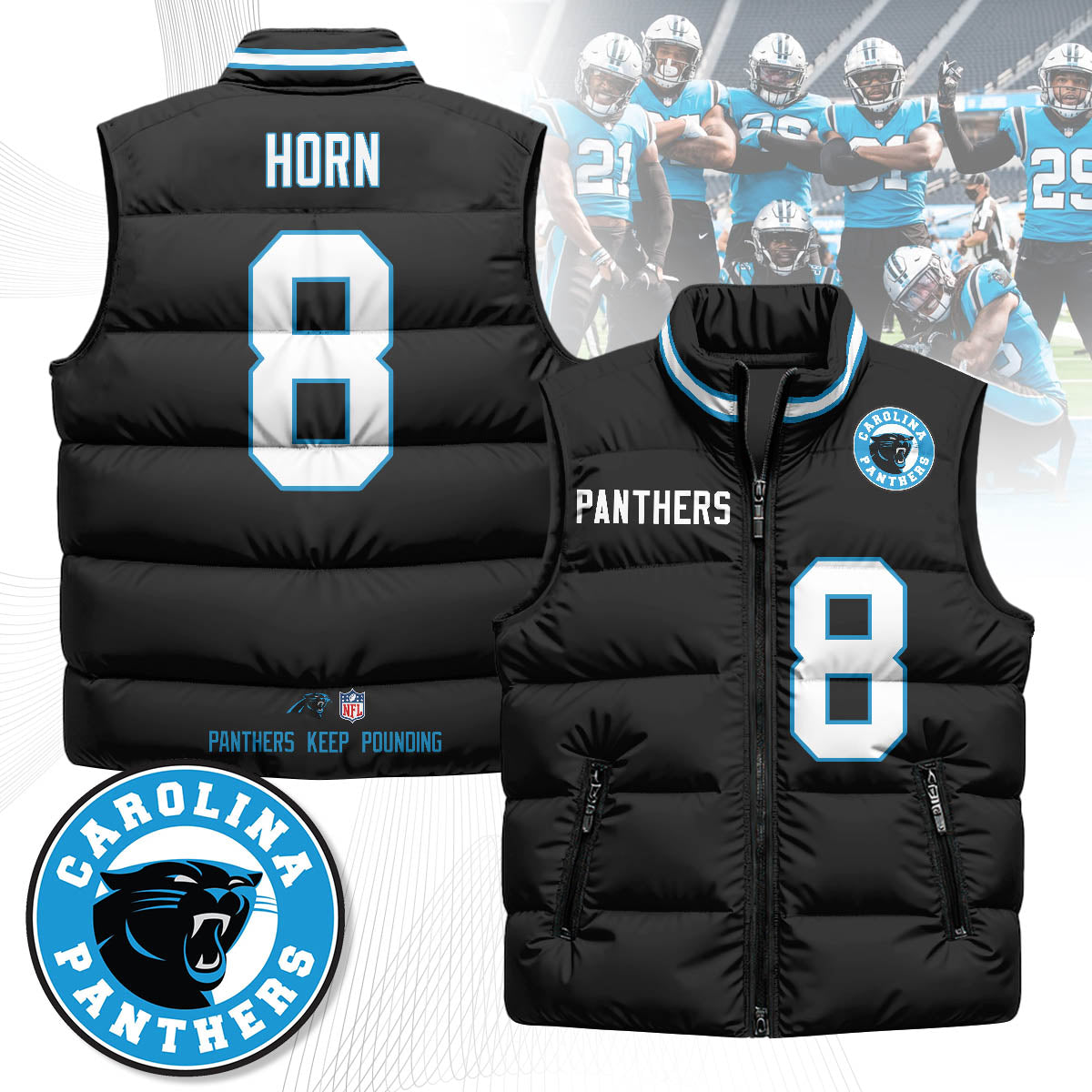 CAR Unisex Puffer Vest