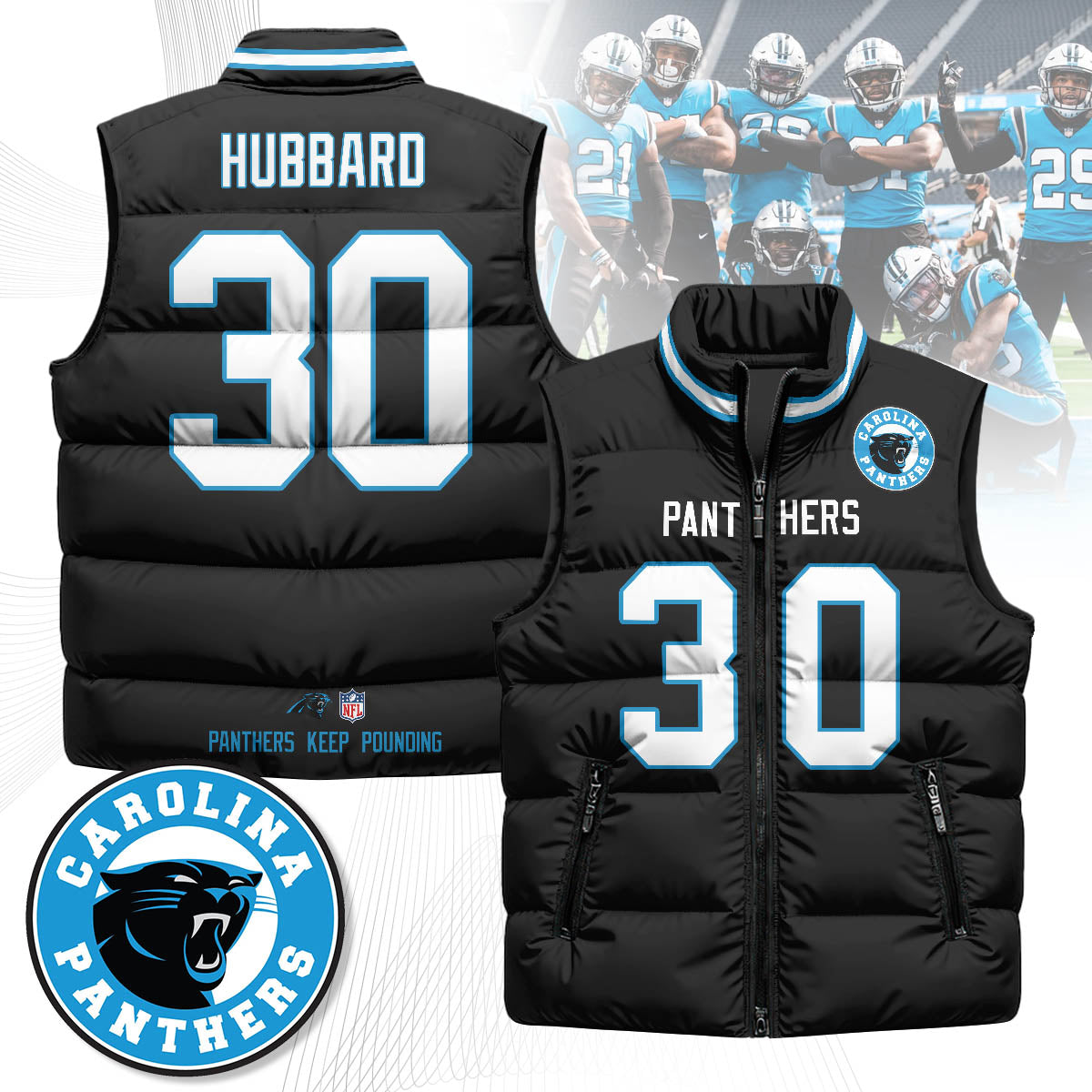 CAR Unisex Puffer Vest