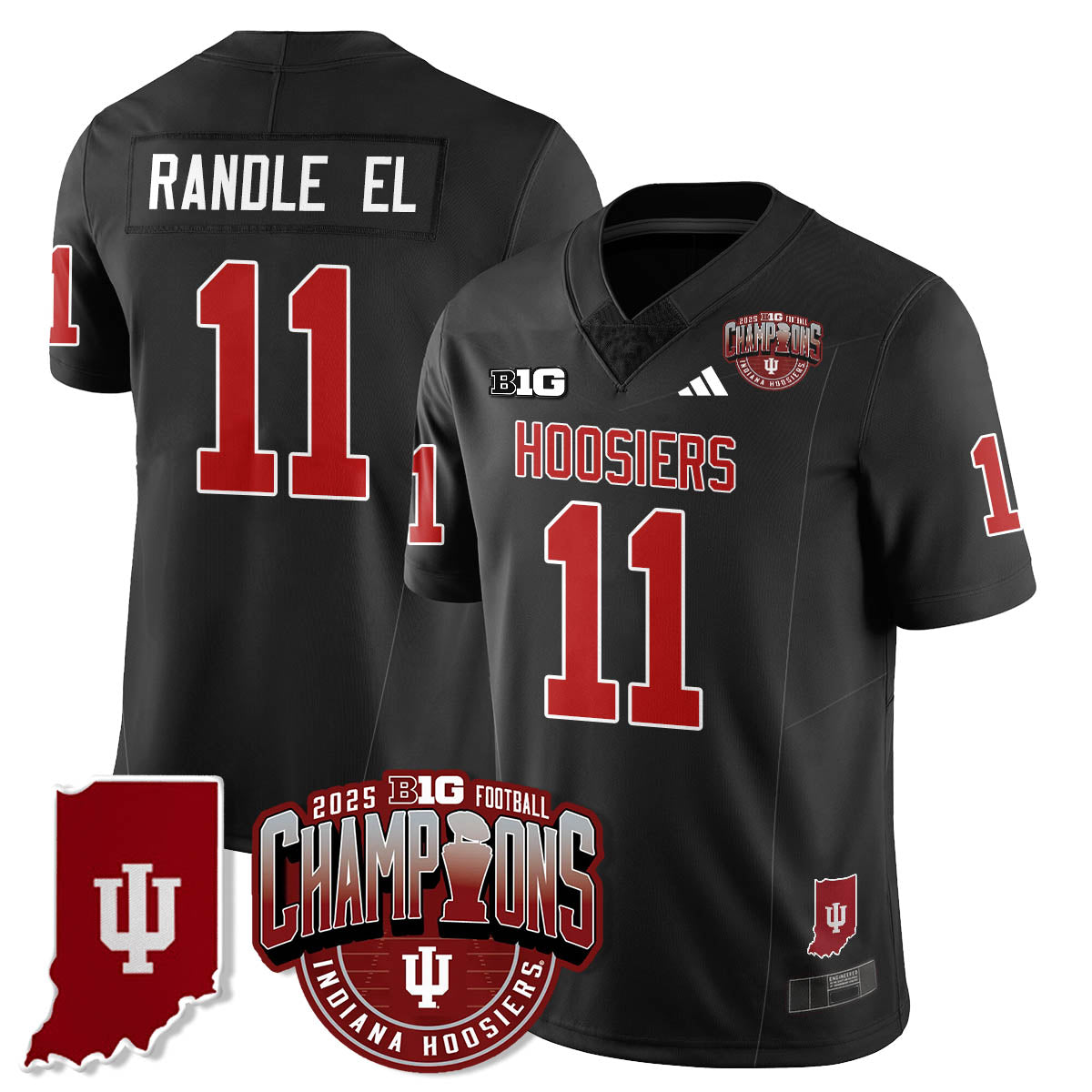 IND Vapor Limited Football Jersey - Big 10 Champions