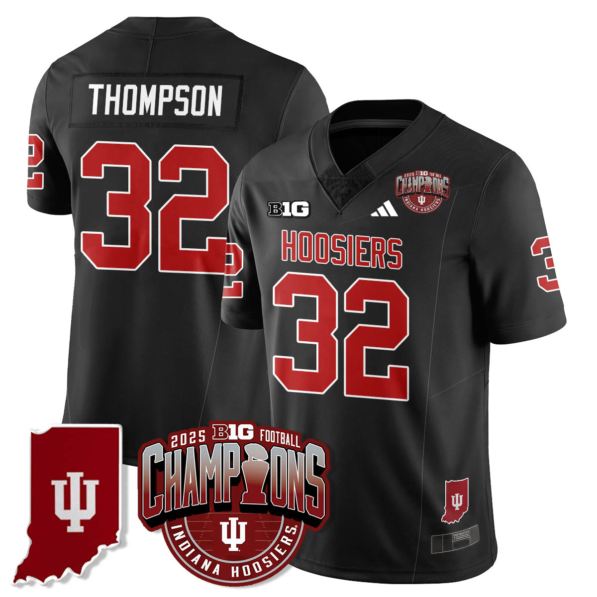 IND Vapor Limited Football Jersey - Big 10 Champions