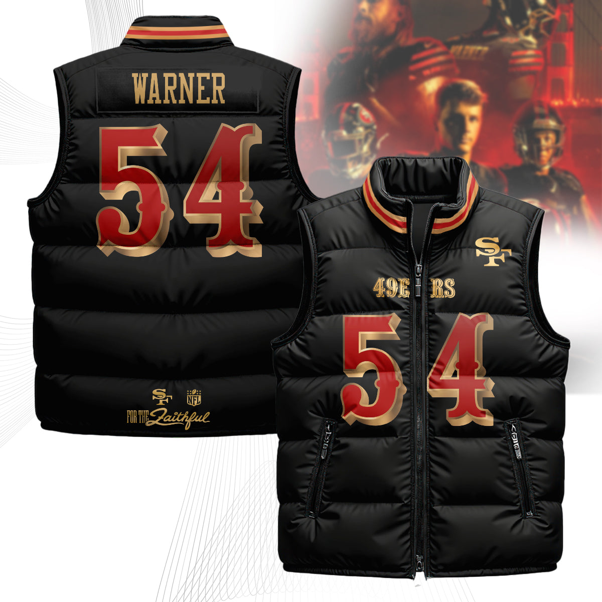 SF Rivalry Series Puffer Vest