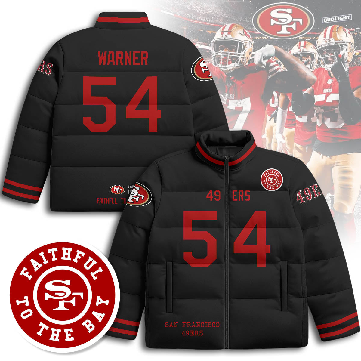 SF Unisex Puffer Jacket