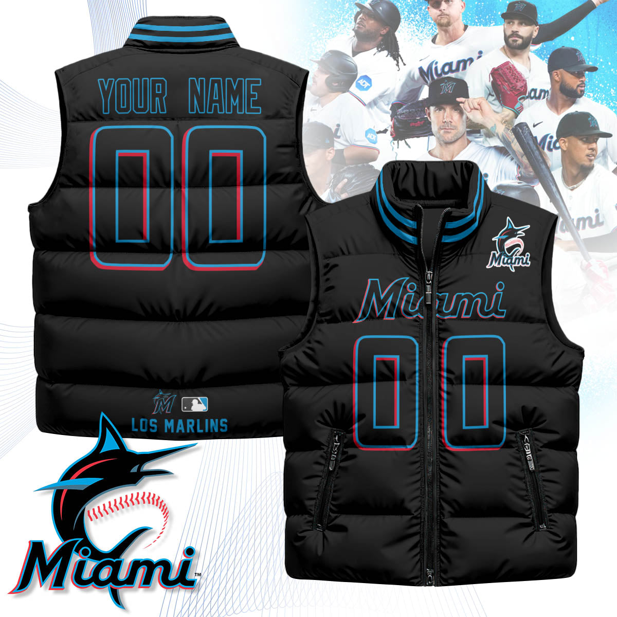 Personalized MM Unisex Puffer Vest