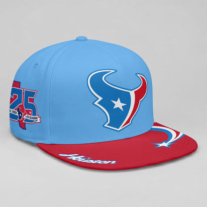 HOU Fan Gear Star Edition Personalized Snapback Cap - Printed