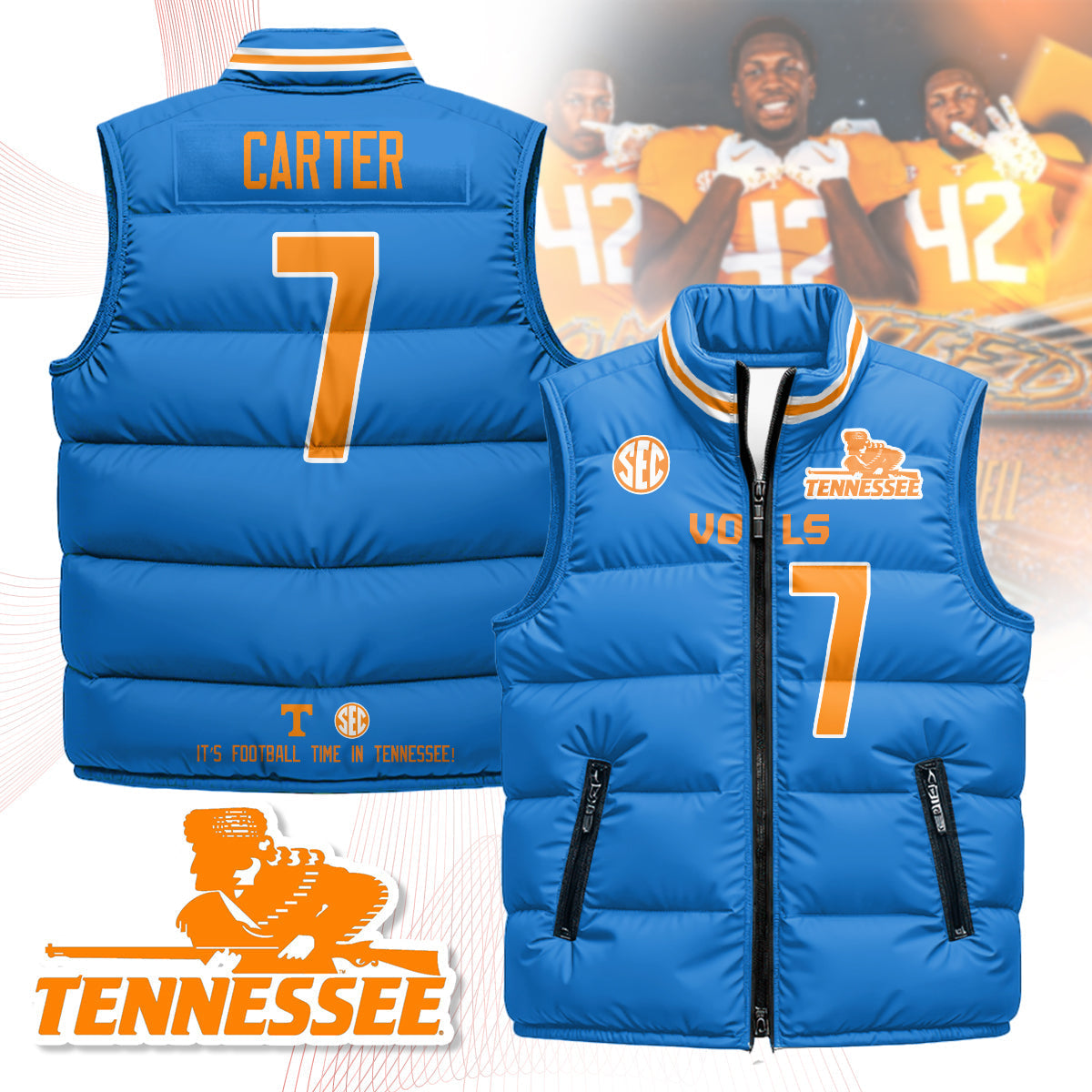 TV Unisex Puffer Vest
