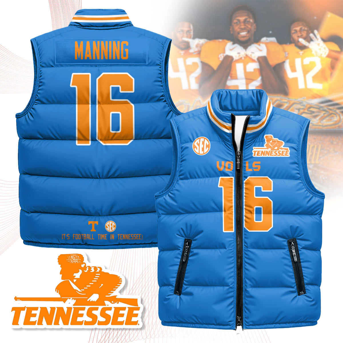 TV Unisex Puffer Vest