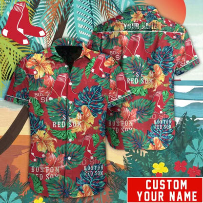 BRS Special Hawaiian Design Button Shirt V2304 - The Lucky Shops
