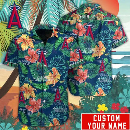LAA Special Hawaiian Design Button Shirt V2304 - The Lucky Shops