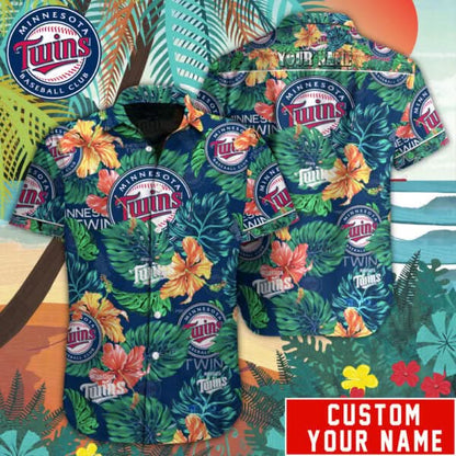 MT Special Hawaiian Design Button Shirt V2304 - The Lucky Shops