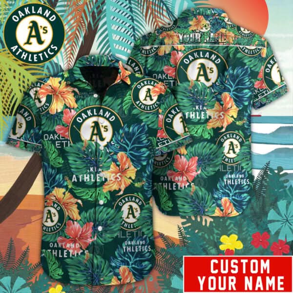 OA Special Hawaiian Design Button Shirt V2304 - The Lucky Shops