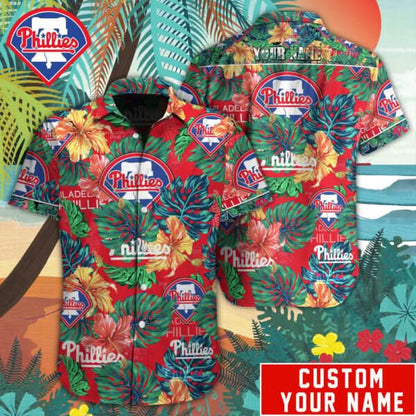 PP Special Hawaiian Design Button Shirt V2304 - The Lucky Shops