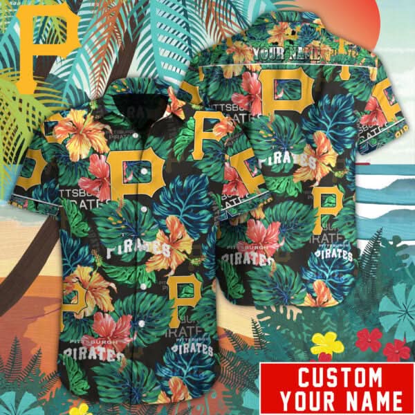 PP Special Hawaiian Design Button Shirt V2304 - The Lucky Shops
