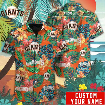 SFG Special Hawaiian Design Button Shirt V2304 - The Lucky Shops