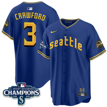 SM 2025 AL West Division Champions Jersey - Stitched