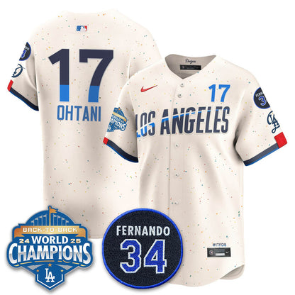 LAD 2025 Back To Back Champions Jersey - Stitched