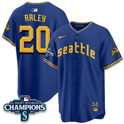 SM 2025 AL West Division Champions Jersey - Stitched