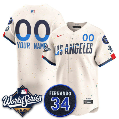 LAD 2025 National League Champions Custom Jersey - Stitched