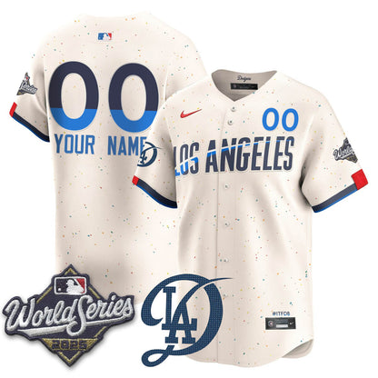 LAD 2025 World Series Jersey - Stitched