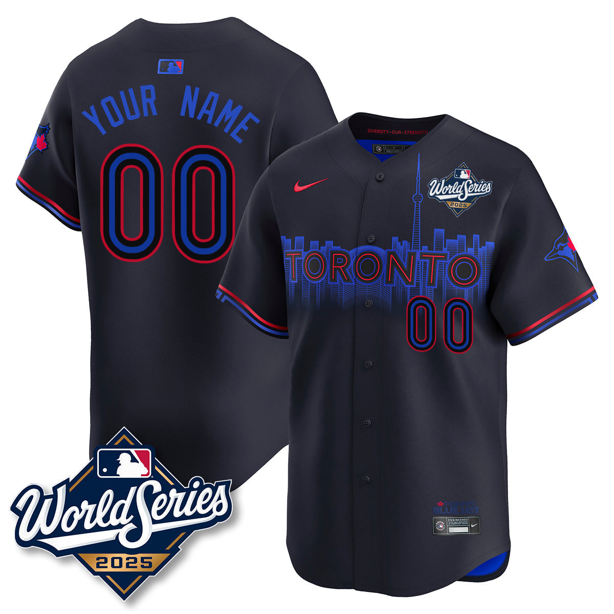 TBJ 2025 World Series Custom Jersey - Stitched