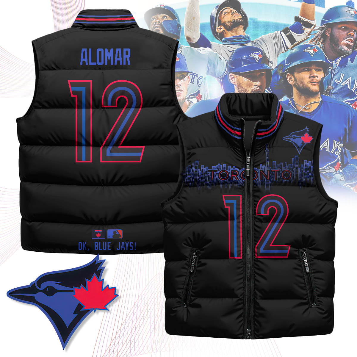 TBJ Unisex Puffer Vest