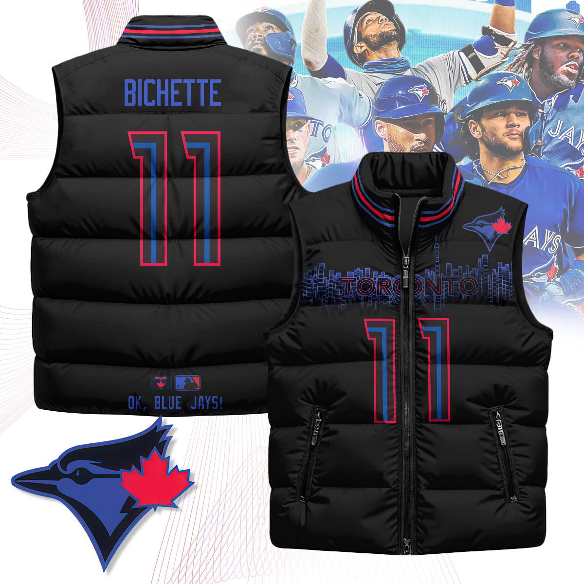 TBJ Unisex Puffer Vest