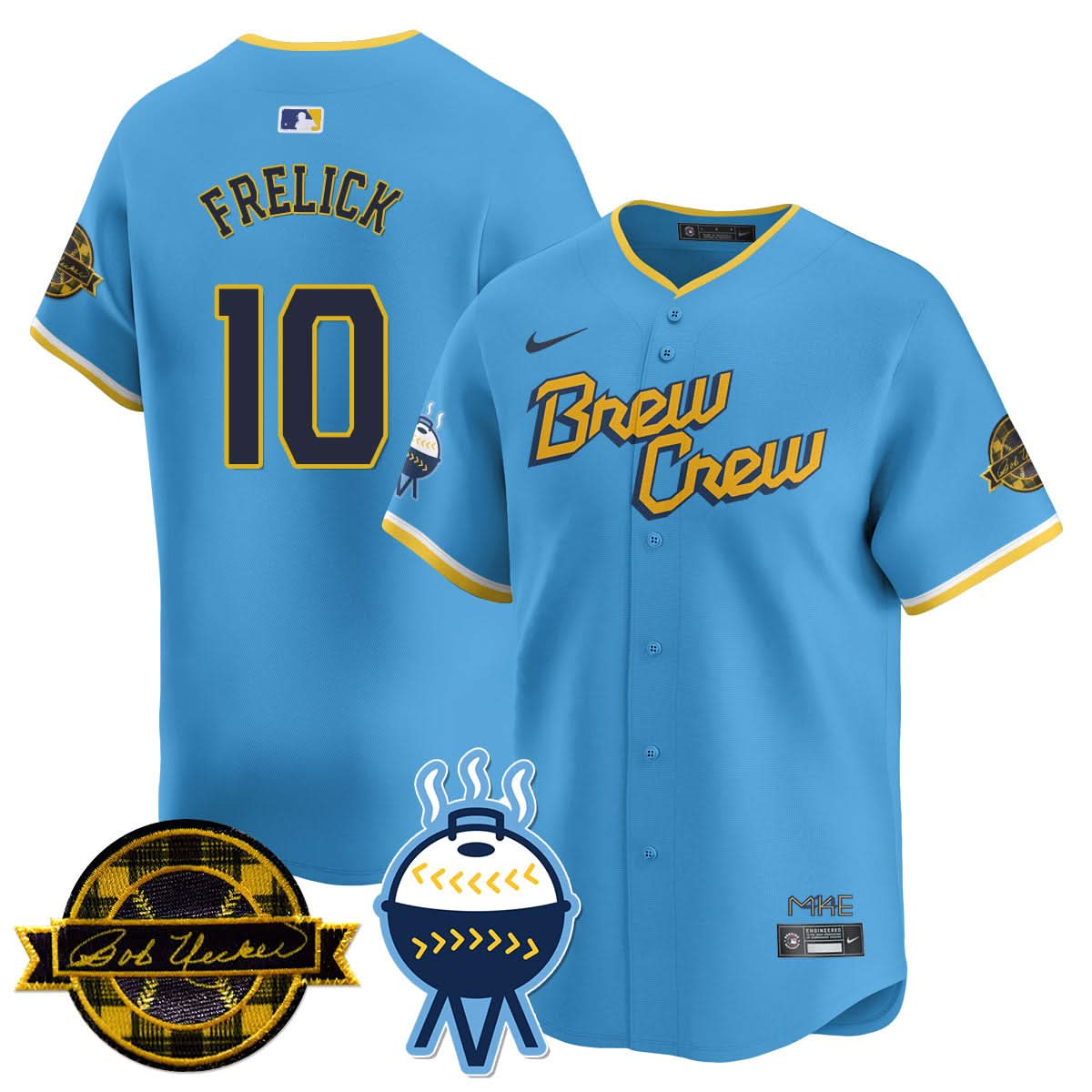 MB 2025 Limited Jersey - Bob Uecker Patch - Stitched
