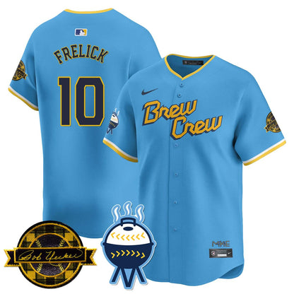 MB 2025 Limited Jersey - Bob Uecker Patch - Stitched