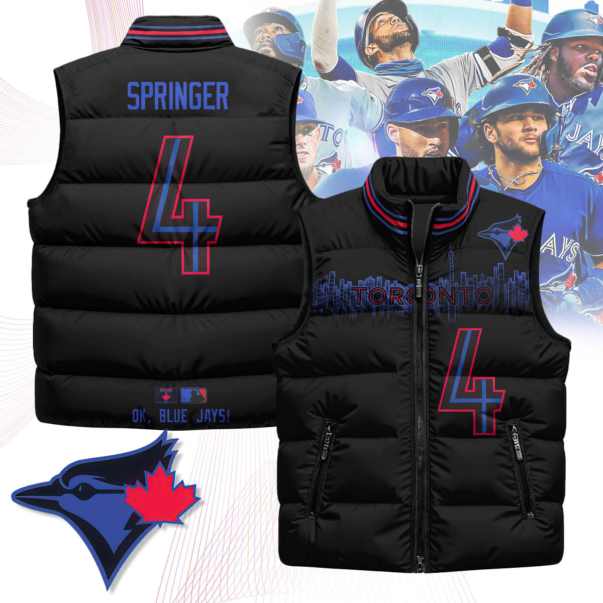 TBJ Unisex Puffer Vest