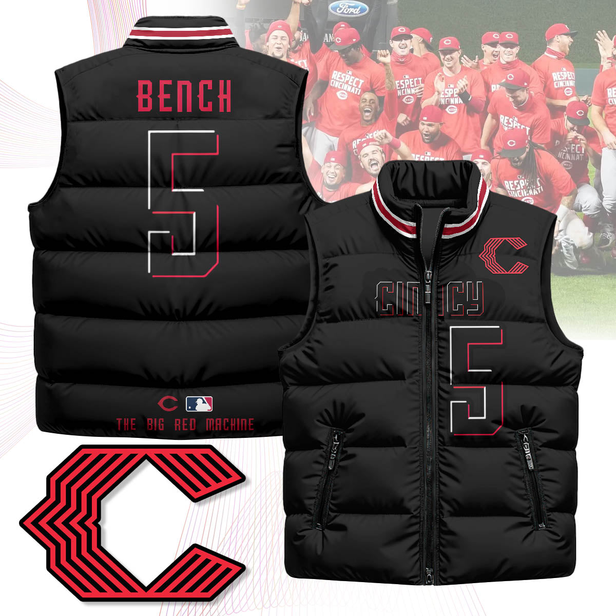 CR Unisex Puffer Vest