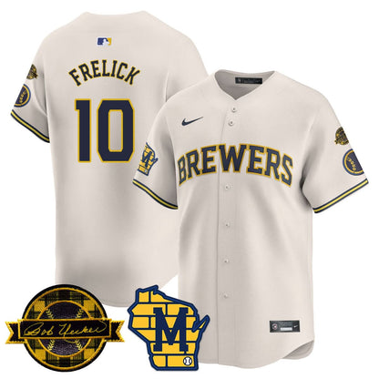 MB 2025 Limited Jersey - Bob Uecker Patch - Stitched