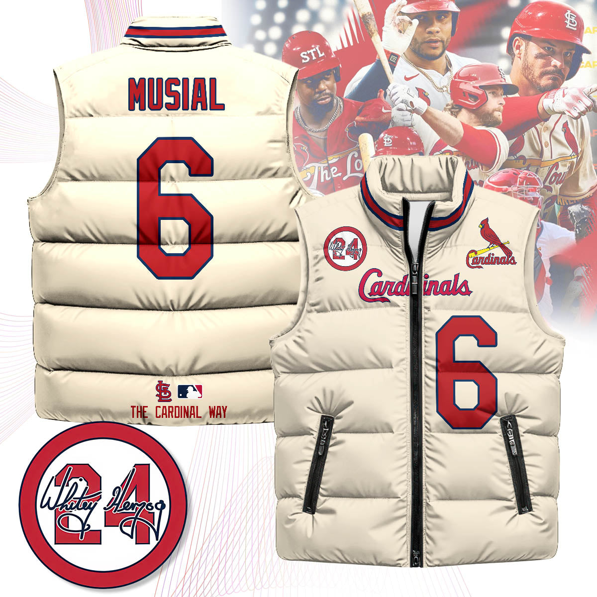 SLC Unisex Puffer Vest