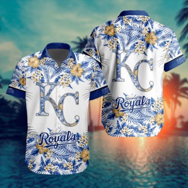 KCR Special Hawaiin Design Button Shirt ST2401 - The Lucky Shops