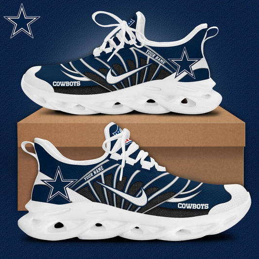 Dallas Cowboys Customized Premium Max Soul Shoes