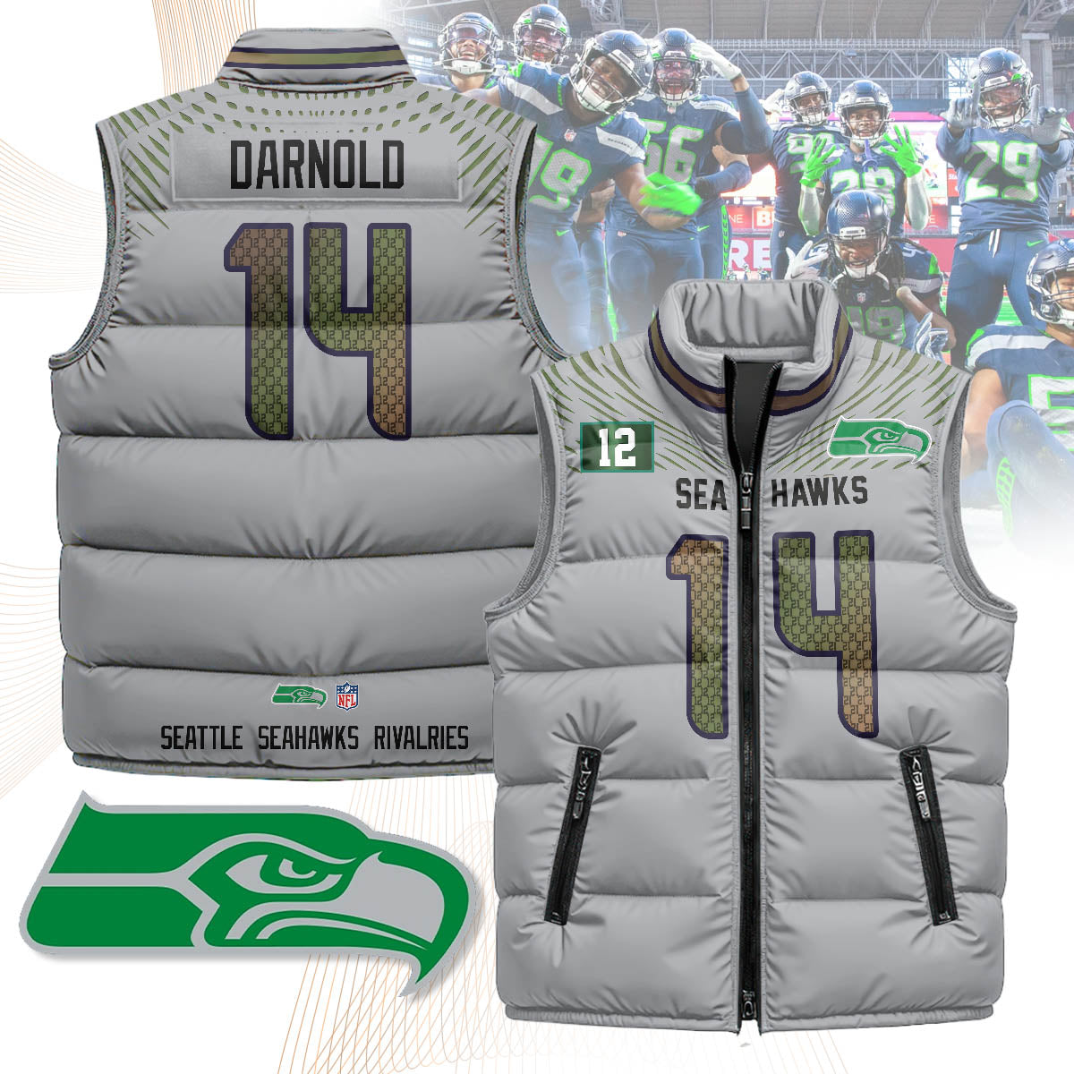 SEA Rivalry Series Puffer Vest