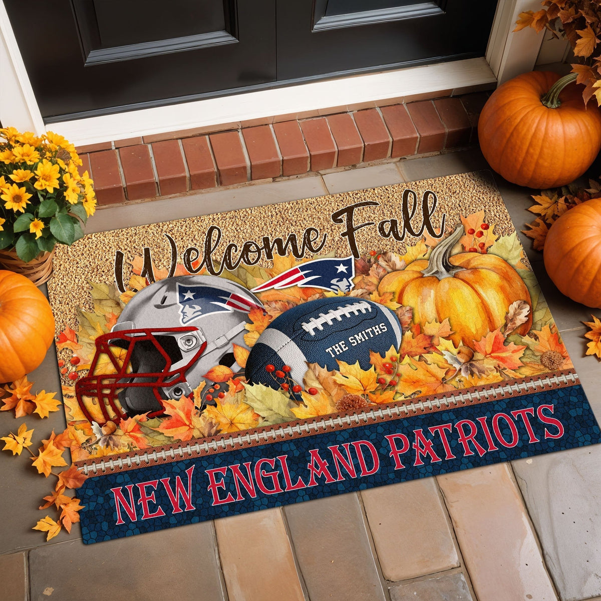 NEP Doormat Custom Your Family Name And Choose Your Quotes, Sport Doormat, Sport Gifts For Fan