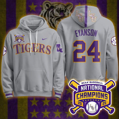 LSU 2025 World Series Champions Limited Hoodie - Stitched