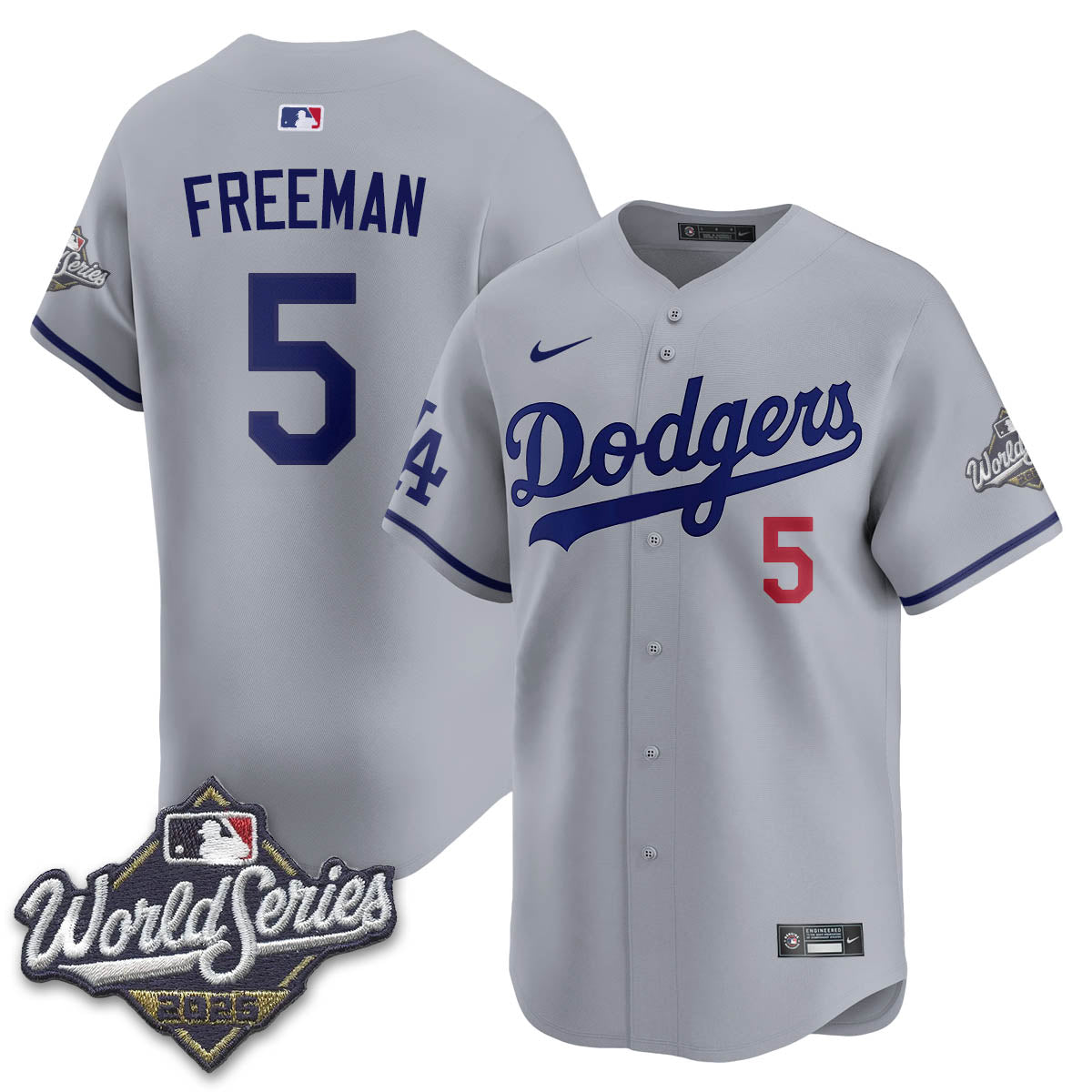 LAD 2025 World Series Jersey - Stitched