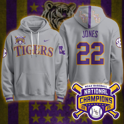 LSU 2025 World Series Champions Limited Hoodie - Stitched