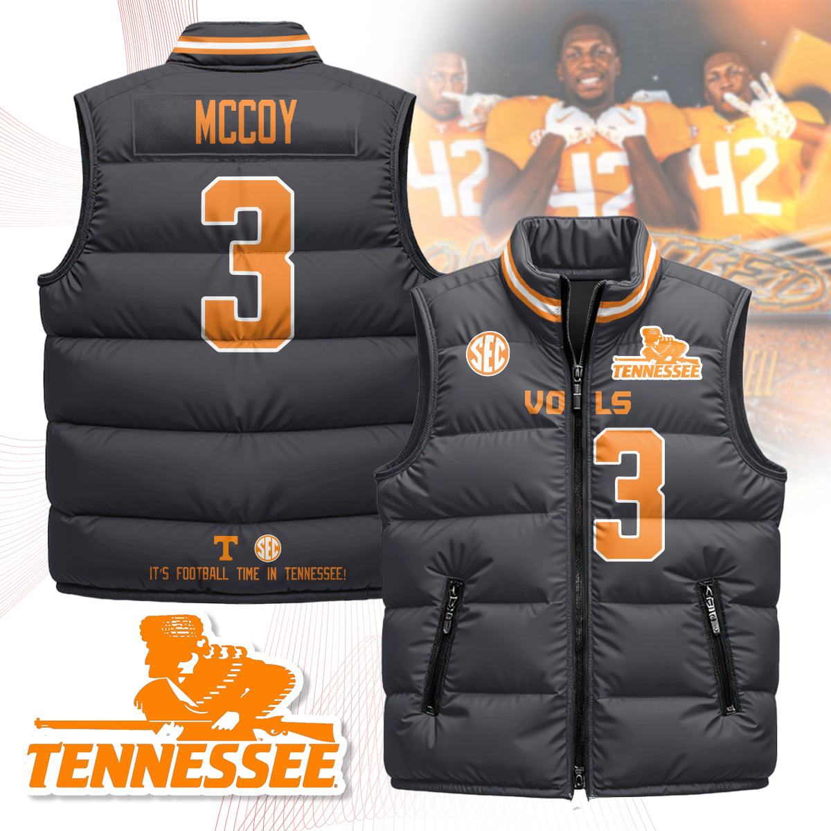 TV Unisex Puffer Vest