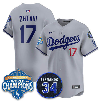 LAD 2025 Back To Back Champions Jersey - Stitched