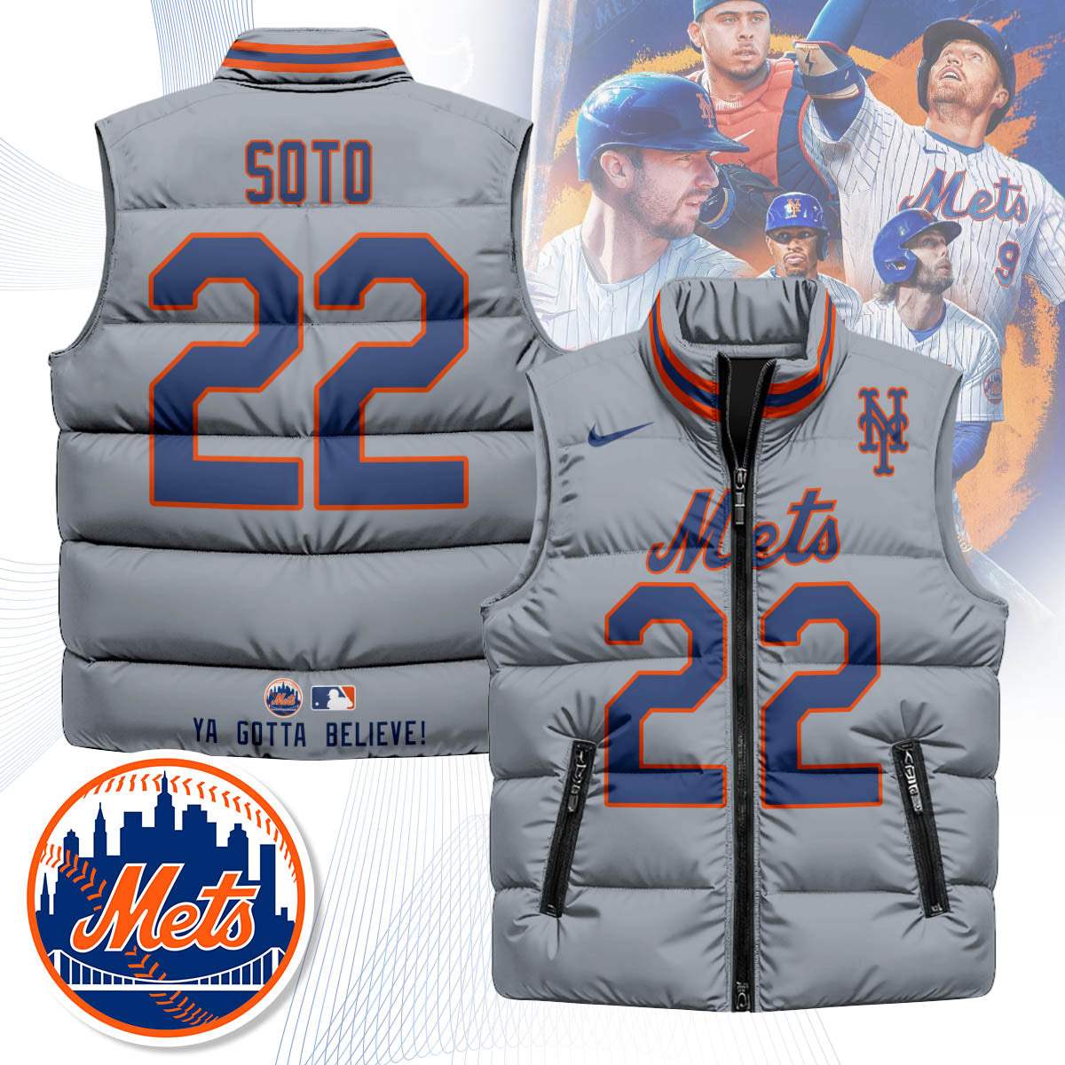 NYM Unisex Puffer Vest