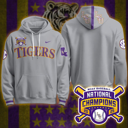 LSU 2025 World Series Champions Limited Hoodie - Stitched