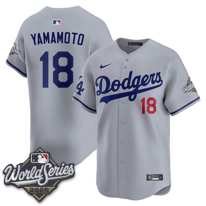 LAD 2025 World Series Jersey - Stitched