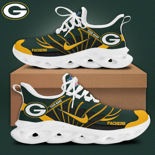 Green Bay Packers Customized Premium Max Soul Shoes