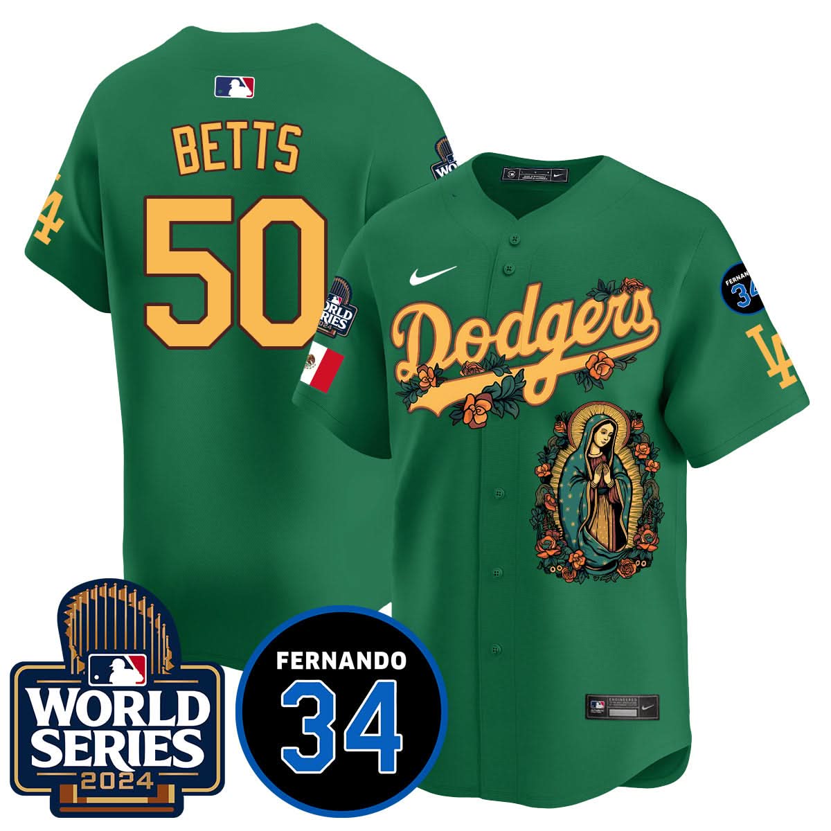 LAD Guadalupe - Fernando Valenzuela Memorial Jersey - Printed