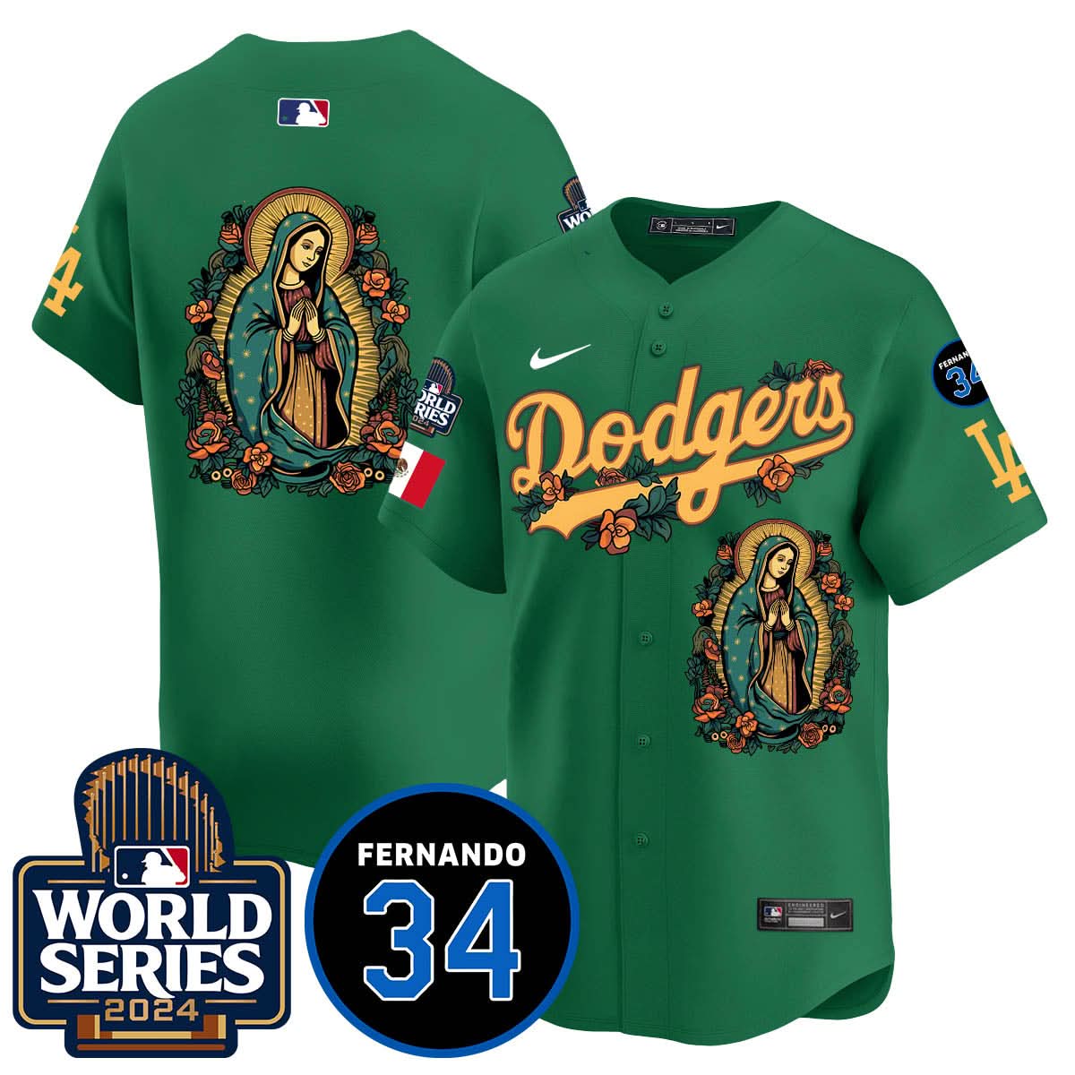 LAD Guadalupe - Fernando Valenzuela Memorial Jersey - Printed