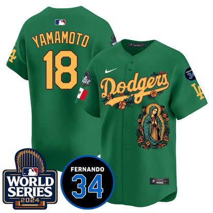 LAD Guadalupe - Fernando Valenzuela Memorial Jersey - Printed