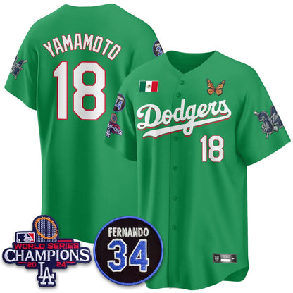 LAD Mexican "For 34" Jersey - Stitched