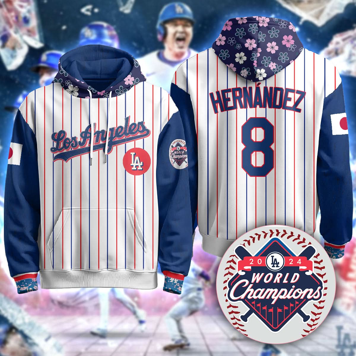 LAD Japanese Heritage Night Hoodie - Stitched